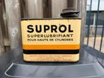 SUPROL / Veedol oud olie blik, Ophalen of Verzenden, Gebruikt, Overige, Overige merken