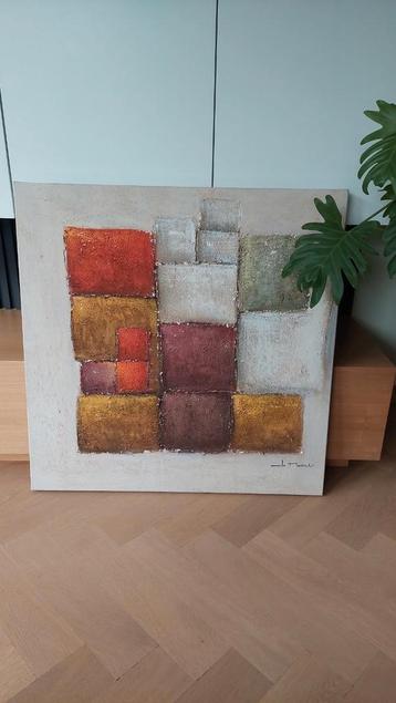 Canvas, olieverf beschikbaar voor biedingen