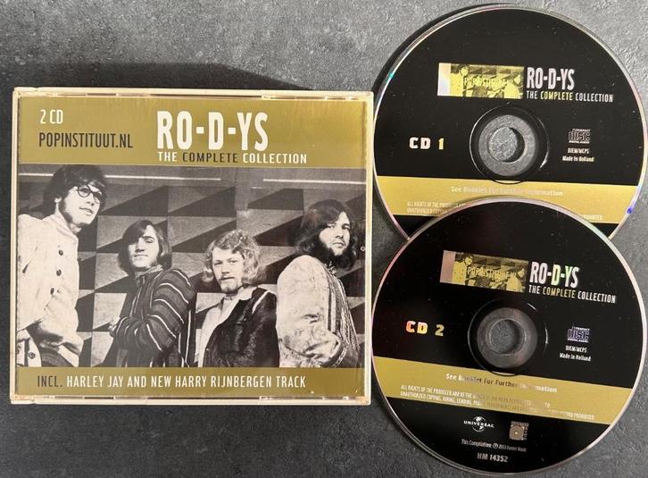 RO-D-YS - The complete collection ( 2CD ), Cd's en Dvd's, Cd's | Rock, Zo goed als nieuw, Poprock, Verzenden
