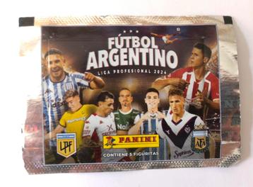pakje met 2024 Panini Argentijnse voetbalkaarten Mastantuono beschikbaar voor biedingen