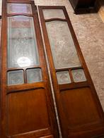 4 portes très anciennes bois massif 2m48, Ophalen