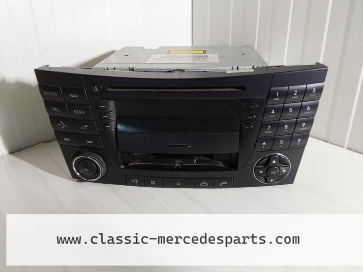 Originele radio/navi Mercedes E-klasse W211 A2118201079, Auto diversen, Autoradio's, Ophalen of Verzenden