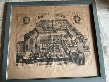 Gravure Minderbroerders Observanten klooster Antwerpen beschikbaar voor biedingen