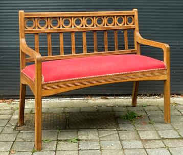 Banquette Art Déco, Maison & Meubles, Enlèvement, Utilisé, Tissus, Art deco