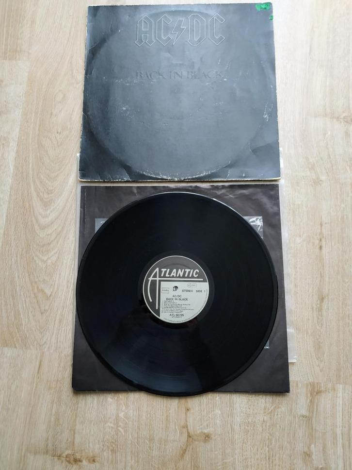 AC/DC TERUG IN ZWART, Cd's en Dvd's, Vinyl | Rock, Gebruikt, Verzenden
