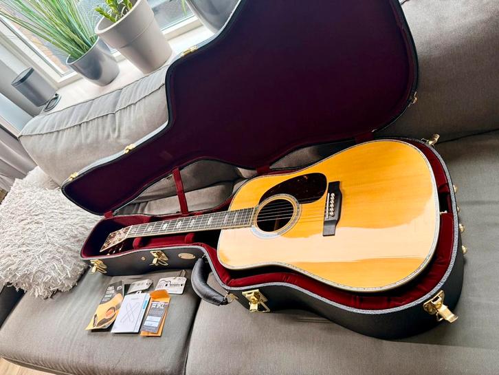 Martin D-45 Standard 2013 en parfait état, Musique & Instruments, Instruments à corde | Guitares | Acoustiques, Comme neuf, Enlèvement