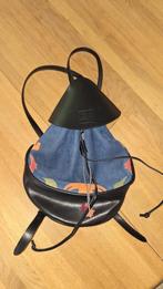 handgemaakte lederen handtas uit Vogezen, Handtassen en Accessoires, Tassen | Damestassen, Ophalen of Verzenden, Nieuw, Blauw