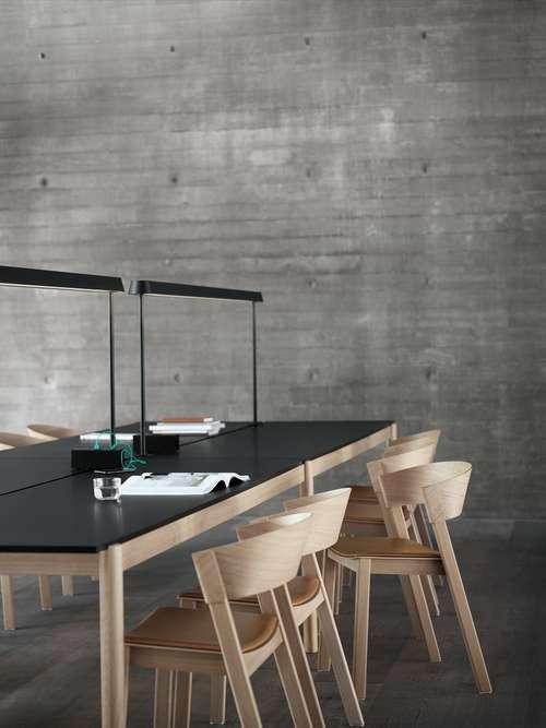 2 Muuto Linear Pendant Lamp 209 cm Zwart Nieuw, Huis en Inrichting, Lampen | Plafondlampen, Nieuw, Metaal, Ophalen of Verzenden