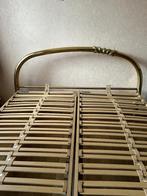 Gratis Vintage Lattoflex bed, Huis en Inrichting, Slaapkamer | Matrassen en Bedbodems, Ophalen, Gebruikt, Tweepersoons, Bedbodem