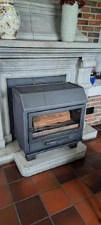 Mooie houtkachel flam vrijstaand, met 8 m3 brandhout., Huis en Inrichting, Ophalen, Houtkachel, Zo goed als nieuw, Vrijstaand