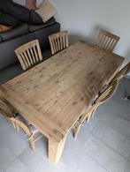 Tafelset, Huis en Inrichting, Tafels | Eettafels, Ophalen, Gebruikt, 50 tot 100 cm, Vijf personen of meer