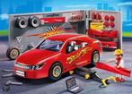 playmobil sportwagen met werkplaats, Ophalen, Gebruikt, Complete set