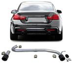 Uitlaat 2 x Sierstuk Black Tip Bmw 4 serie F32 F33 F36 M4 lo, Envoi