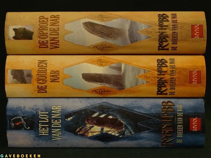 De Boeken van de Nar - Robin Hobb - Mynx - 3x - Hardcover, Boeken, Fantasy, Gelezen, Ophalen of Verzenden