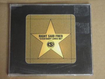 CD - RIGHT SAID FRED - Everybody Loves Me >>> Zie nota beschikbaar voor biedingen