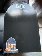 LEFFE bord /krijtbord, Ophalen of Verzenden, Gebruikt, Reclamebord