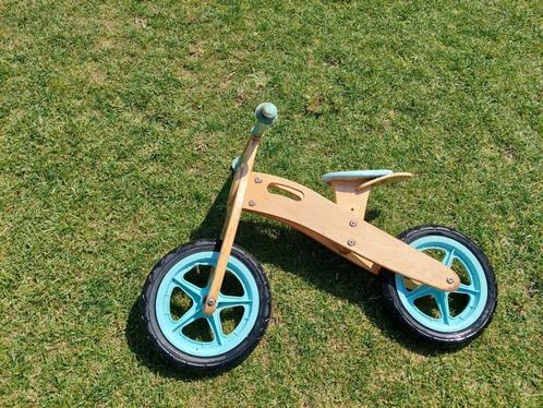 houten loopfiets, Kinderen en Baby's, Speelgoed | Buiten | Voertuigen en Loopfietsen, Gebruikt, Loopfiets, Ophalen