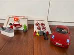 PLAYMOBIL Porsche Carrera met garage/winkel, Comme neuf, Enlèvement ou Envoi