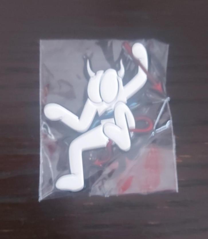 Duvel pin 'Franky Sticks', Verzamelen, Biermerken, Overige typen, Duvel, Ophalen of Verzenden