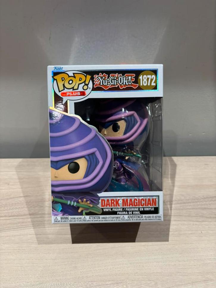 Funko Pop! - Yu-Gi-Oh! Dark Magician #1872, Verzamelen, Poppetjes en Figuurtjes, Zo goed als nieuw, Ophalen of Verzenden