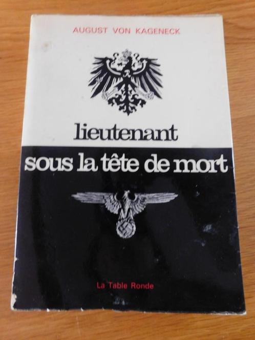 livre guerre - lieutenant sous la tête de mort -Von Kageneck, Boeken, Oorlog en Militair, Gelezen, Algemeen, Tweede Wereldoorlog