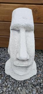 Moai Easter Island Head CL en béton, Jardin & Terrasse, Autres types, Enlèvement, Béton, Neuf