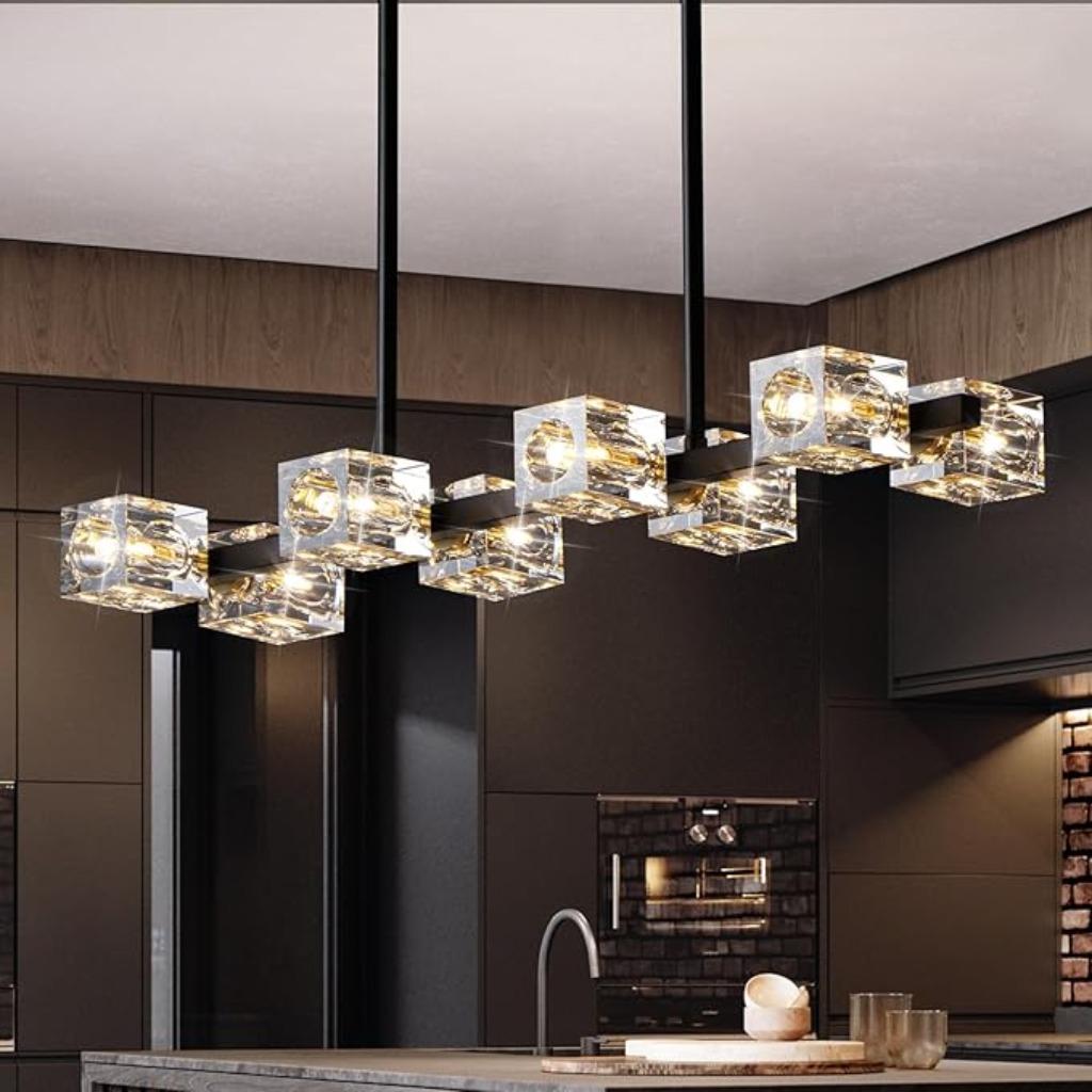 Moderne kristallen plafondlamp SNELLE GRATIS LEVERING, Huis en Inrichting, Lampen | Plafondlampen, Nieuw, Verzenden