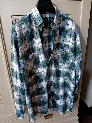 Heren hemd flanel, Kleding | Heren, Ophalen of Verzenden, Zo goed als nieuw, Wit, Cricket&Co