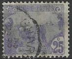 Tunesie 1921 - Yvert 72 - Landbouwers - 25 c. (ST), Timbres & Monnaies, Timbres | Afrique, Affranchi, Envoi, Autres pays
