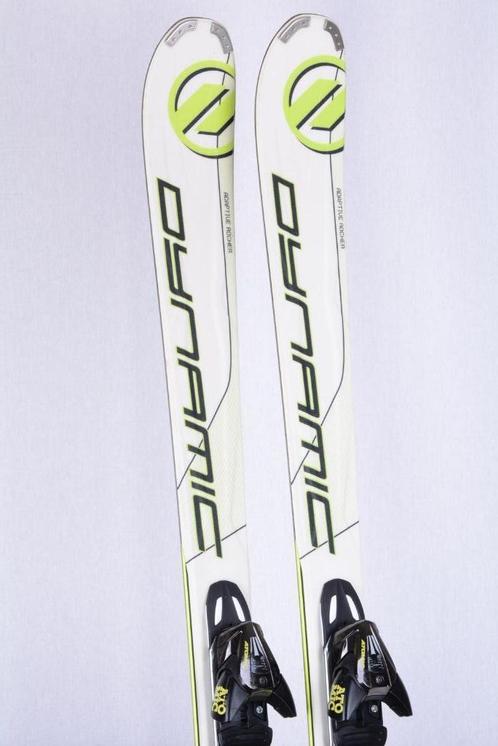 Skis DYNAMIC TT 77 164 cm, blanc/vert, noyau en bois + Atomi, Sports & Fitness, Ski & Ski de fond, Utilisé, Skis, Autres marques