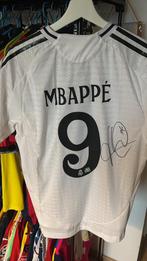 Real Madrid Kylian Mbappe Signed Shirt Met COA, Sport en Fitness, Ophalen of Verzenden, Zo goed als nieuw, Shirt