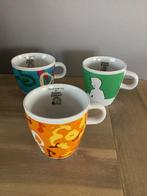 3 tasses Douwe Egberts H 9 cm, Huis en Inrichting, Keuken | Servies, Ophalen of Verzenden, Gebruikt, Kop(pen) en/of Schotel(s)