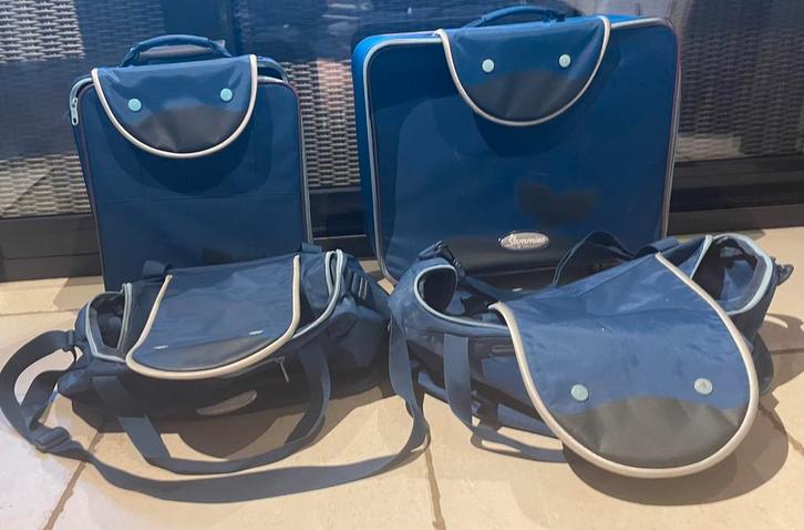 Blauwe kinderkoffers set samsonite (sammies), Bijoux, Sacs & Beauté, Sacs | Sacs de voyage & Petits Sacs de voyage, Utilisé, Bleu