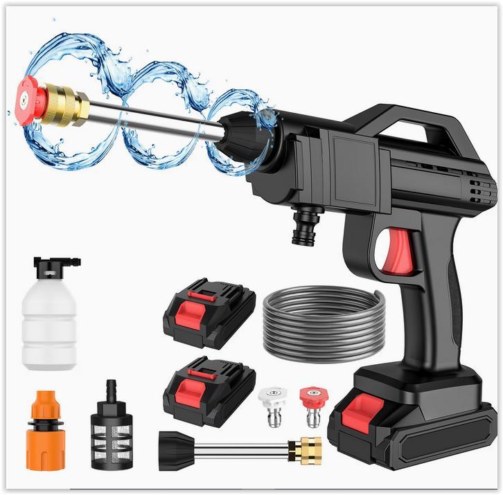 Laveuse Sans Fil, Laveuse de Voiture Portable, avec 2 Batter, Doe-het-zelf en Bouw, Reinigingsmachines, Nieuw, Schrobmachine, Ophalen of Verzenden