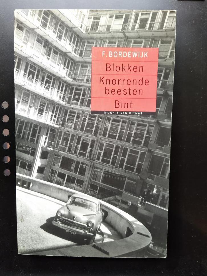 Blokken-Knorrende beesten-Bint - Bordewijk F., Boeken, Romans, Zo goed als nieuw, Ophalen of Verzenden