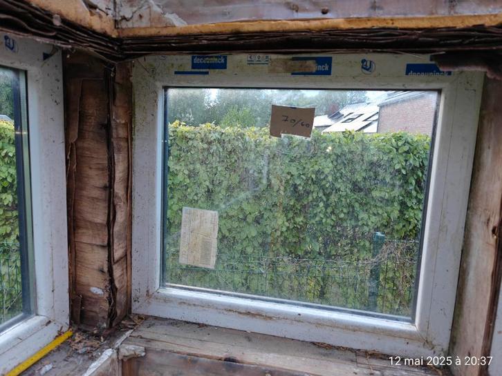 Deceuninck chassisset, Doe-het-zelf en Bouw, Glas en Ramen, Zo goed als nieuw, Gevelraam of Ruit, 160 cm of meer, 160 cm of meer