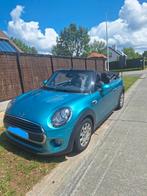 Mini One Cabrio - 2018 - Slechts 46.000 km - TOPSTAAT!, Auto's, Mini, 4 zetels, Zwart, USB, Blauw