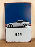 Porsche 944 metalen plaat, Auto diversen, Auto-accessoires, Ophalen of Verzenden, Zo goed als nieuw