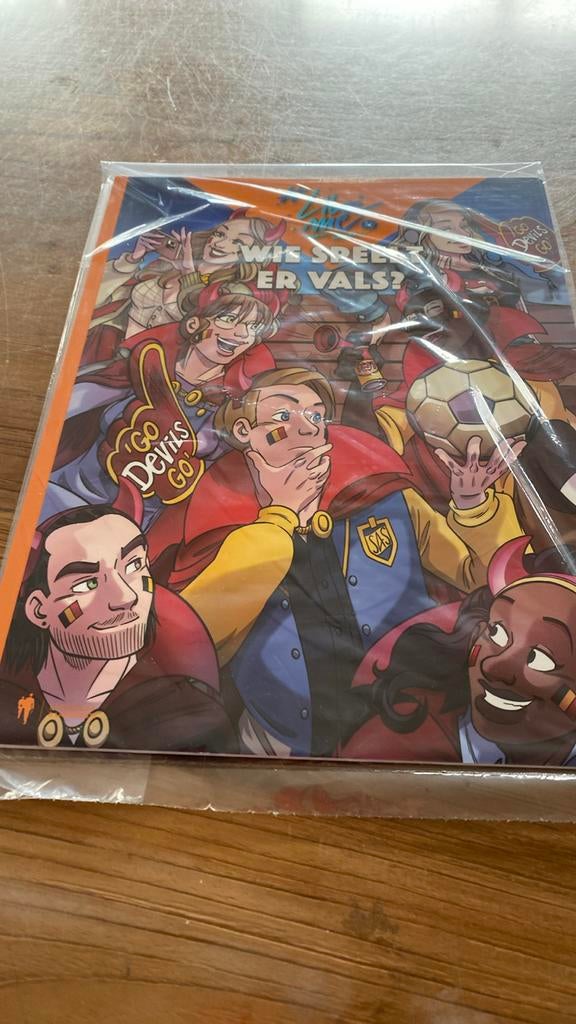 Likeme strip nr 4 Wie speelt er vals.  (1 keer gelezen), Ophalen