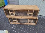 2 kweekkooien vogels, Dieren en Toebehoren, Ophalen of Verzenden, Gebruikt, Hout, Broedkooi of Kweekkooi