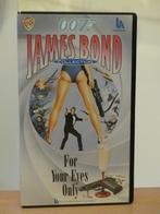 James Bond Videocassette For Your Eyes Only, Autres types, Enlèvement, Utilisé, Film