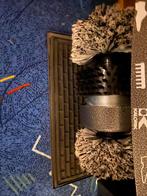 Schoenpoetsmachine, Ophalen