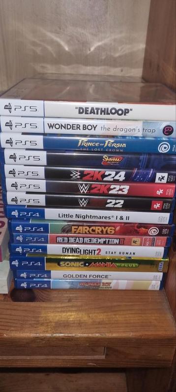 Ps4/ps5 games, Enlèvement ou Envoi, Comme neuf