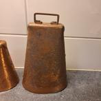 2 vintage koebellen jaren 50 voor uw drumstel, Muziek en Instrumenten, Ophalen of Verzenden