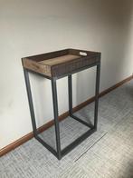 bijzettafel, Ophalen, Minder dan 55 cm, Metaal of Aluminium, Zo goed als nieuw