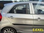 Deur rechts achter Kia Picanto (TA) 2011-17 Kleur: 3D, Deur, Herkomst onderdeel bekend, Achter, Ophalen of Verzenden