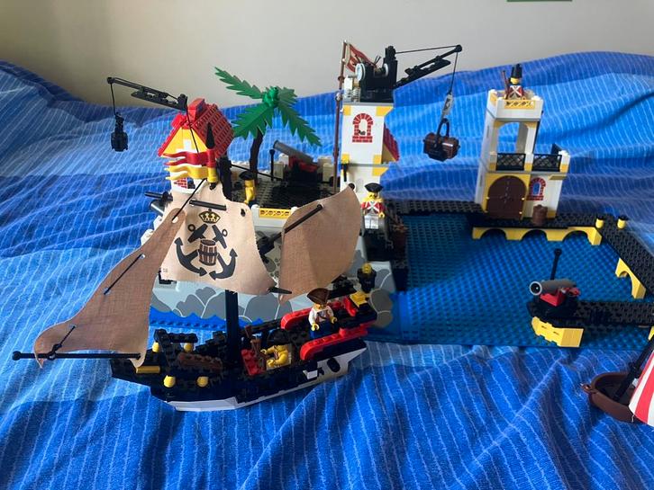 Lego 6277 Imperial trading post, Kinderen en Baby's, Speelgoed | Duplo en Lego, Gebruikt, Lego, Complete set, Ophalen of Verzenden