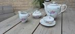 Prachtige 12 delig Vintage Porseleinen Theeset, Ophalen of Verzenden