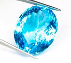 Topaas 35,6 karaat "Swiss blue", Enlèvement ou Envoi