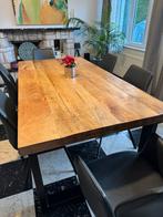 Table en bois pour salle a mangé careé 2 x1m en bois naturel, Maison & Meubles, Tables | Tables à manger, Enlèvement ou Envoi